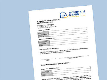 Entlassung aus dem Mietverhältnis