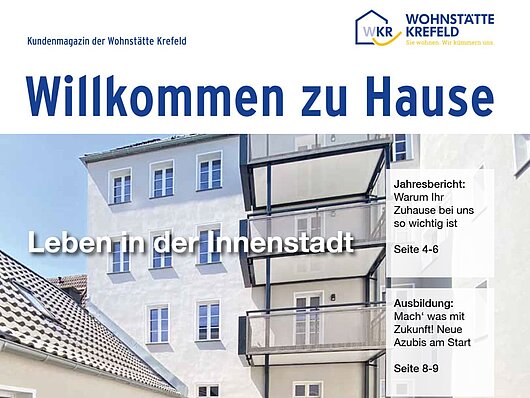 Magazin-Titelseite