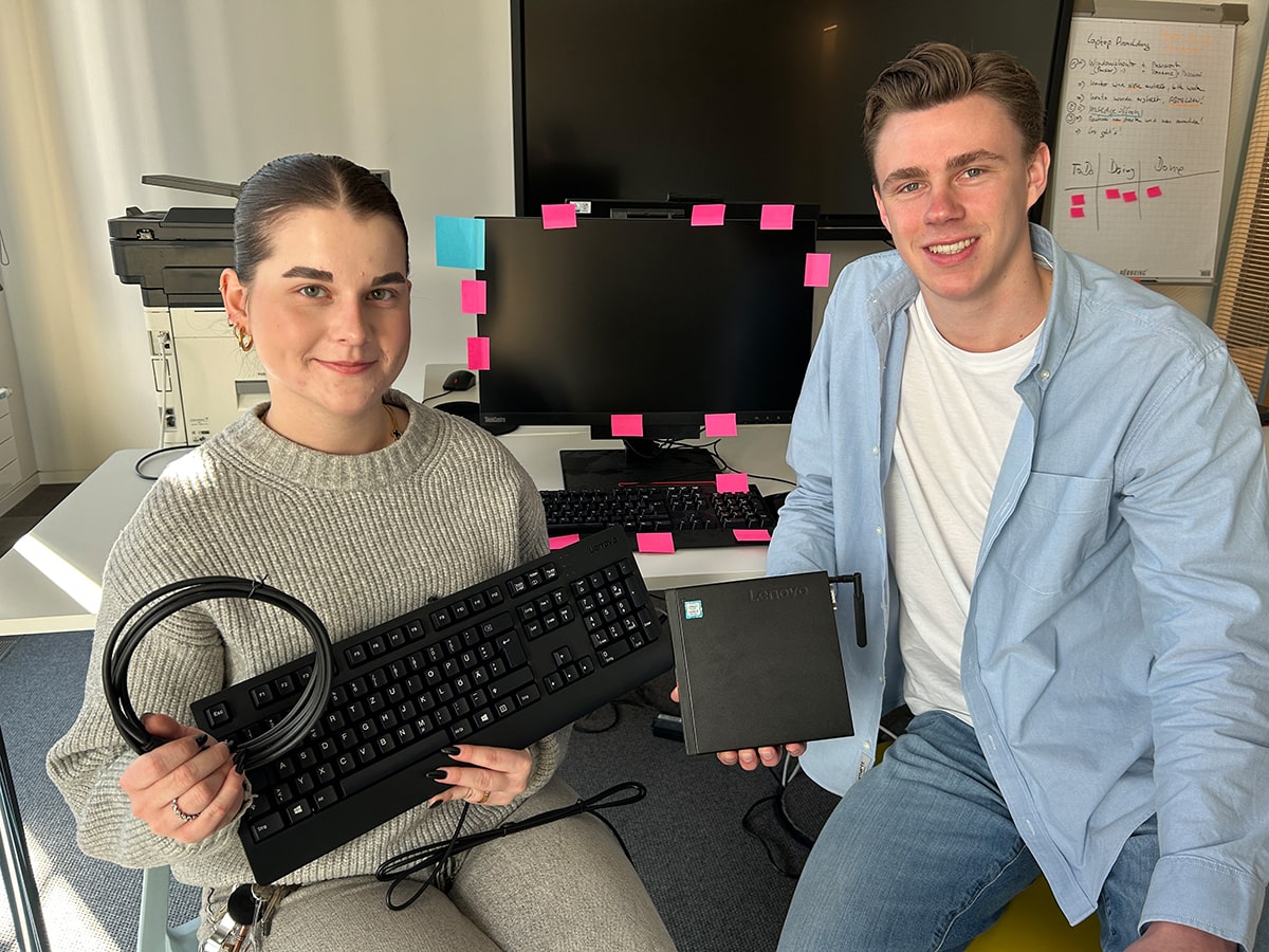 Bild am Arbeitsplatz